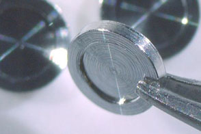 HPF Carrier, 3mm diameter, optimized for Leica, Typ A, Typ B, Typ C, Aluminium