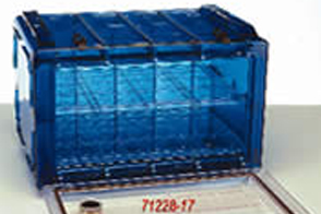 SECADOR™ 4.0 Desiccator Horizontal, blue