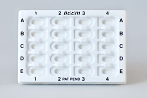 BEEM® Specimen Block Storage System 2000®, Blocklock Flat embedment, 20 positions