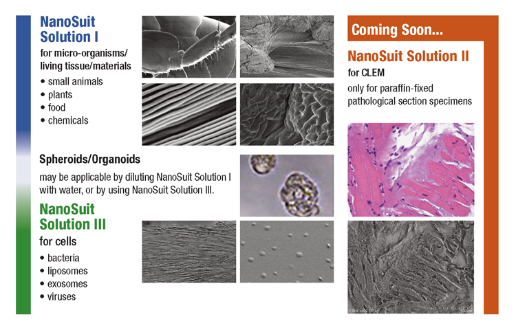 NanoSuit Solution for SEM, aqueous Solution - Overview