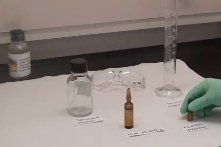 How to Mix Osmium Tetroxide