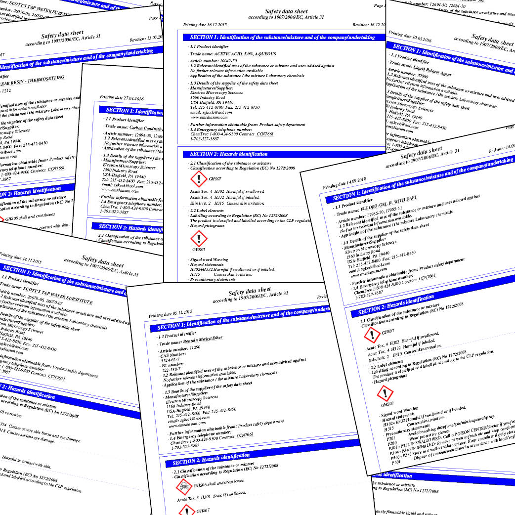 Safety Datasheets
