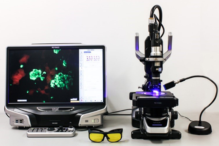 NIGHTSEA Fluorescence Adapter for Keyence VHX Microscopes