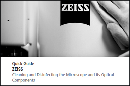 Cleaning and Desinfecting the Microscope