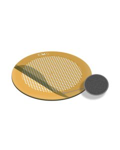TEM Grids, Carbon Film coated, 400 Mesh, thin Bars, square, Cu