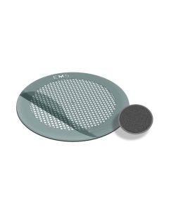 TEM Grids, Carbon Film coated, 400 Mesh, thin Bars, square, Ni