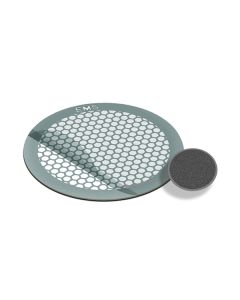 TEM Grids, Carbon Film coated, 400 Mesh, thin Bars hexagonal, Ni