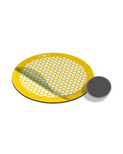 TEM Grids, Carbon Film coated, 400 Mesh, hexagonal, Au