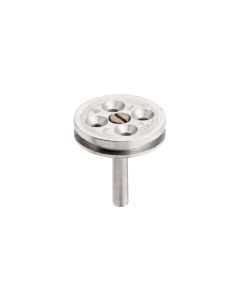 SEM grid holder for 4 TEM grids, D: 12,7mm, Al, brass screw, each