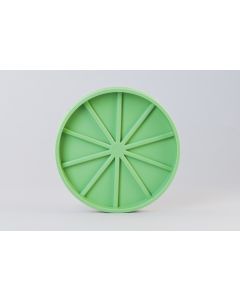Round embedding mold, diameter 92mm, green