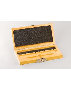 Micro-Tool-Case, Alderwood, 8 tools and 1 handle