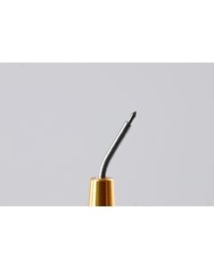 High Precision Diamond Scirber, bent tip, diameter: 0,5mm, tip length: 1,5mm