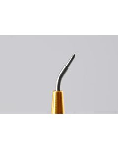 High Precision Diamond Scriber, bent heavy duty tip, diameter: 0,8mm, tip lenth 3,1mm