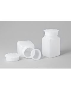 Square, Wide Mouth Bottles, 25ml, 10 pieces