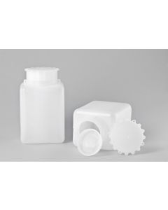 Square, Wide Mouth Bottles, 500ml, 6 pieces