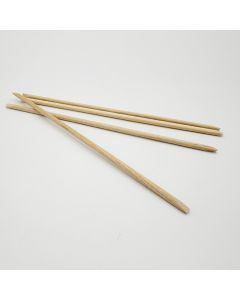 Wood Stick Applicators, double bevel both ends, lengths 178mm, 4mm thick, 100 pieces