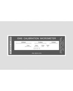 Calibration Standard ACM-1, Calibrating Micrometer