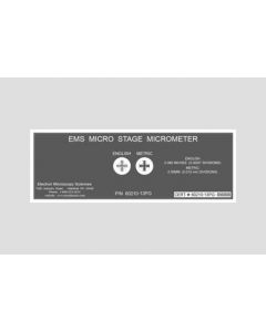 Micro Stage Micrometer SM-13
