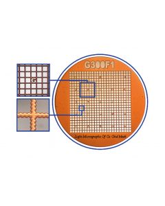 TEM Grids, Finder, 300 Mesh, square, Cu, 100 pieces