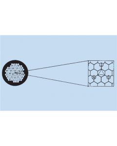 TEM Grids, 100 Mesh, H6 Hex. Reference Pattern, Au, 25 pieces