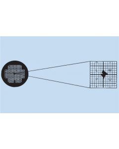 TEM Grids, 400 Mesh, H7 Reference Pattern, Cu, 100 pieces