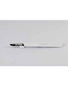 Feather, Scalpel Handle with Blade, Disposable, #10, 20/bx