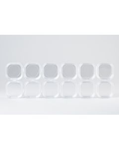 Membran Box, quadratisch, transparent, Kapazität 10g--2-