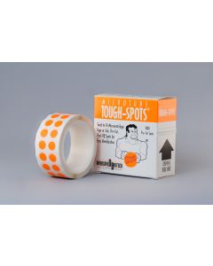 Tough-Spots® on a Roll, Dia: 9,5mm, orange, 1000 pieces