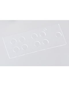 CultureWell™ Silcone Gasket, 8 round Wells, Depth 1,0mm
