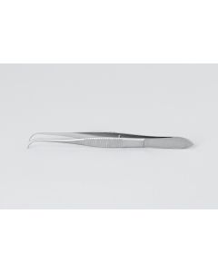 Mikro-Pinzette, Style MF-3, gebogene, glatte Spitzen--1-