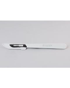 Feather, Scalpel Handle with Blade, Disposable, #20, 20/bx