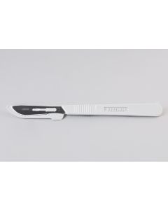 Feather, Scalpel Handle with Blade, Disposable, #22, 20/bx