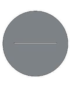 LG10, Optical Slit Aperture, Chrome on Glass, 10x10.000µm