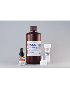 LR White Medium Grade (embedding medium), resin, catalyst and accelerator kit 