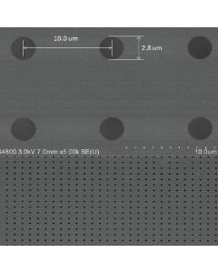 Microporous Silicon Nitride Film TEM Window Grids