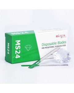 MS24 - MICROS Disposable Microtome Special Blades for hard tissue, Low Profile, 50 pieces