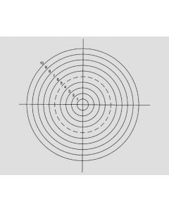 NE42 - Concentric Circles, 0,25-2,5mm, different diamters