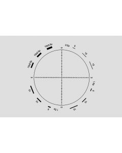 G25 - Eyepiece-Graticules (Institute of Occupational Health), different diameters