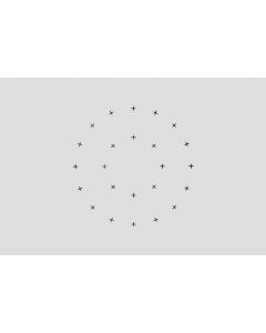 G54 - Circular Grid ASTM 24 points, different diameters