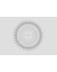 NE45 - 360° Full Protractor, 10mm, different diameters