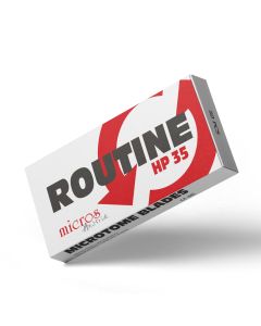 HP35 ROUTINE - MICROS Microtome Blade, High Profile, 50 pieces