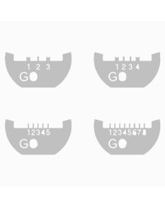 GO FIB Lift-Out Grids, 4 indexed Posts, Shallow Downset, Mo, 25 pieces