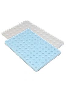 96-well silicone mat for TEM grid staining