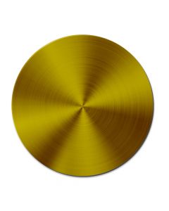 Sputter-Target, Gold, Ø57mm x 0,2mm, 99,99% Au, each