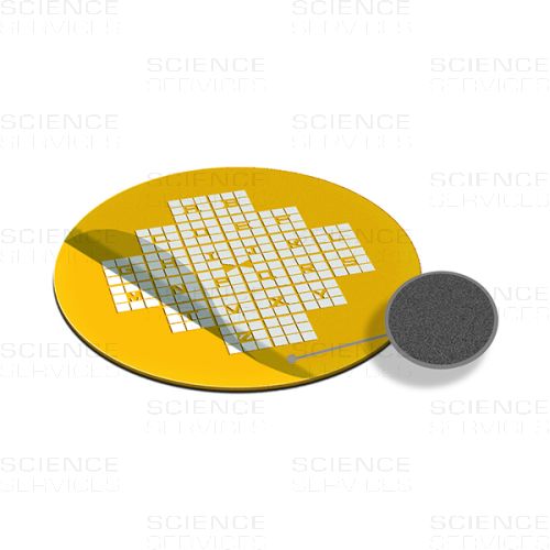 TEM Grids, Carbon Film coated, 200 Mesh, Gilder Finder F2, Au