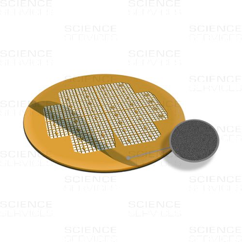 TEM Grids, Carbon Film coated, 400 Mesh, London Finder, Cu