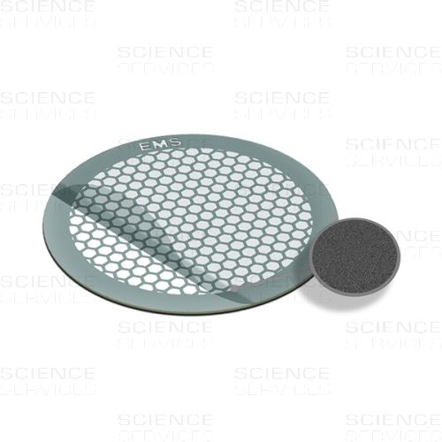 TEM Grids, Carbon Film coated, 200 Mesh, thin Bars hexagonal, Ni