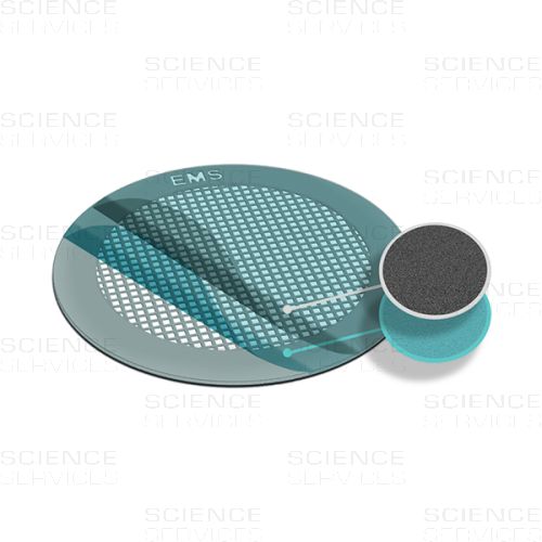 TEM Grids, Formvar/Carbon Film coated, 300 Mesh, thin Bars, square, Ni