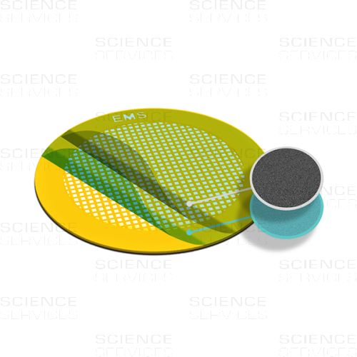 TEM Grids, Formvar/Carbon Film coated, 400 Mesh, thin Bars, square, Au
