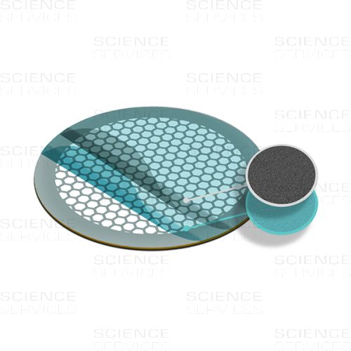 TEM Grids, Formvar/Carbon Film coated, 300 Mesh, thin Bars,hexagonal, Ni